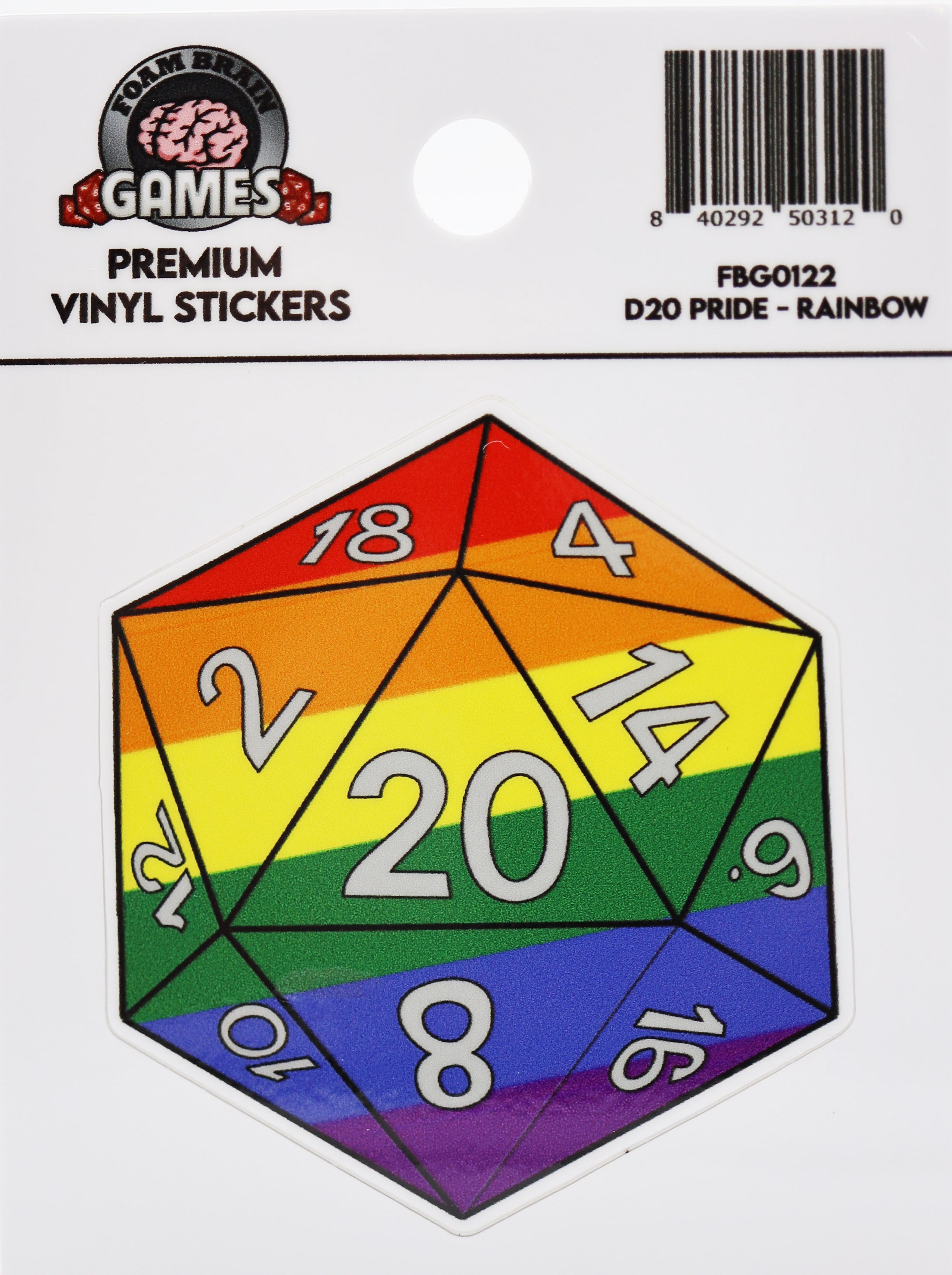 Sticker D20 Rainbow Pride Mana Crypt Online Store sticker-d20-rainbow-pride-mana-crypt-online-store